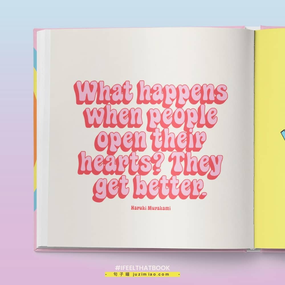 what happens when people open their hearts? they get better.