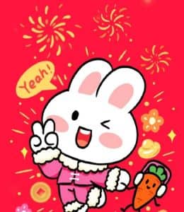 2023 Happy New Year！兔Nice！