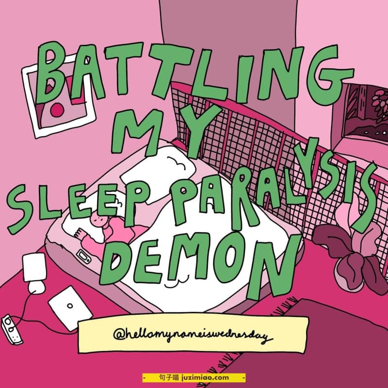 battling my sleep paralysis demon.