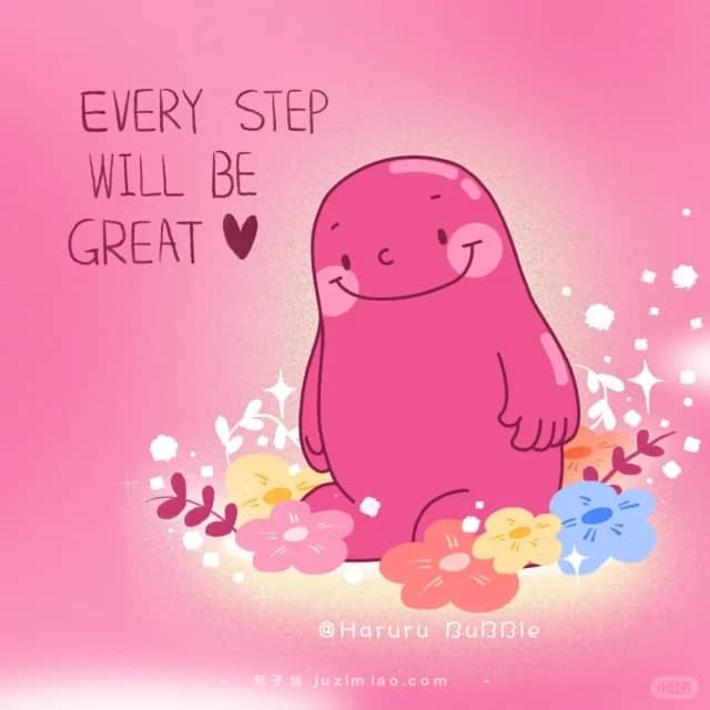every step will be great.